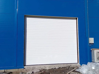 Гаражные секционные ворота Алютех Trend 2500x2250 мм Ral 9016