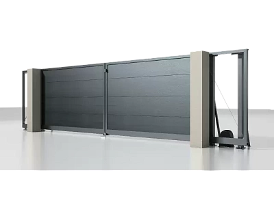 Раздвижные ворота серии Prestige 4250×1960 мм RAL 7016